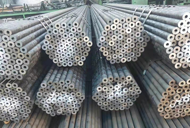 Hot-rolled seamless pipe